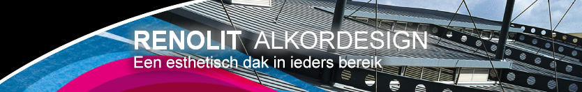 ALKORDESIGN Systeem: een esthetische dakbedekking binnen ieders bereik - imitatie van een zink, koper, metaal dakbedekking.